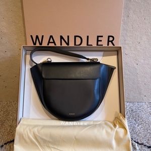 Hortensia Medium Shoulder Bag, Color: BLACK **Like New**